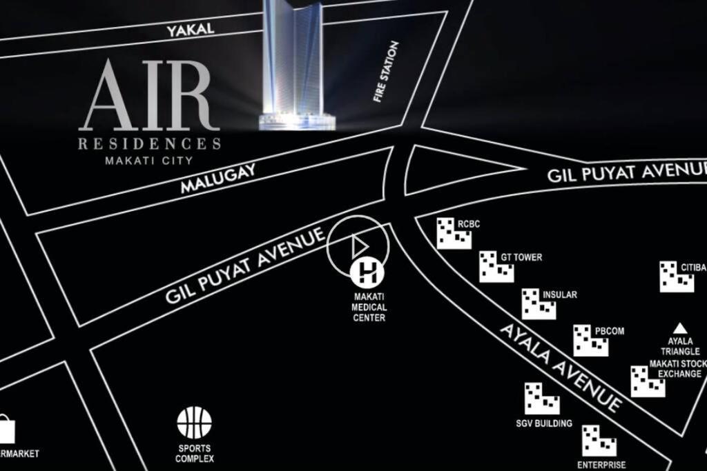 Great View 1 Bedroom Condo In Makati Near Trident Tower Manila Exterior foto